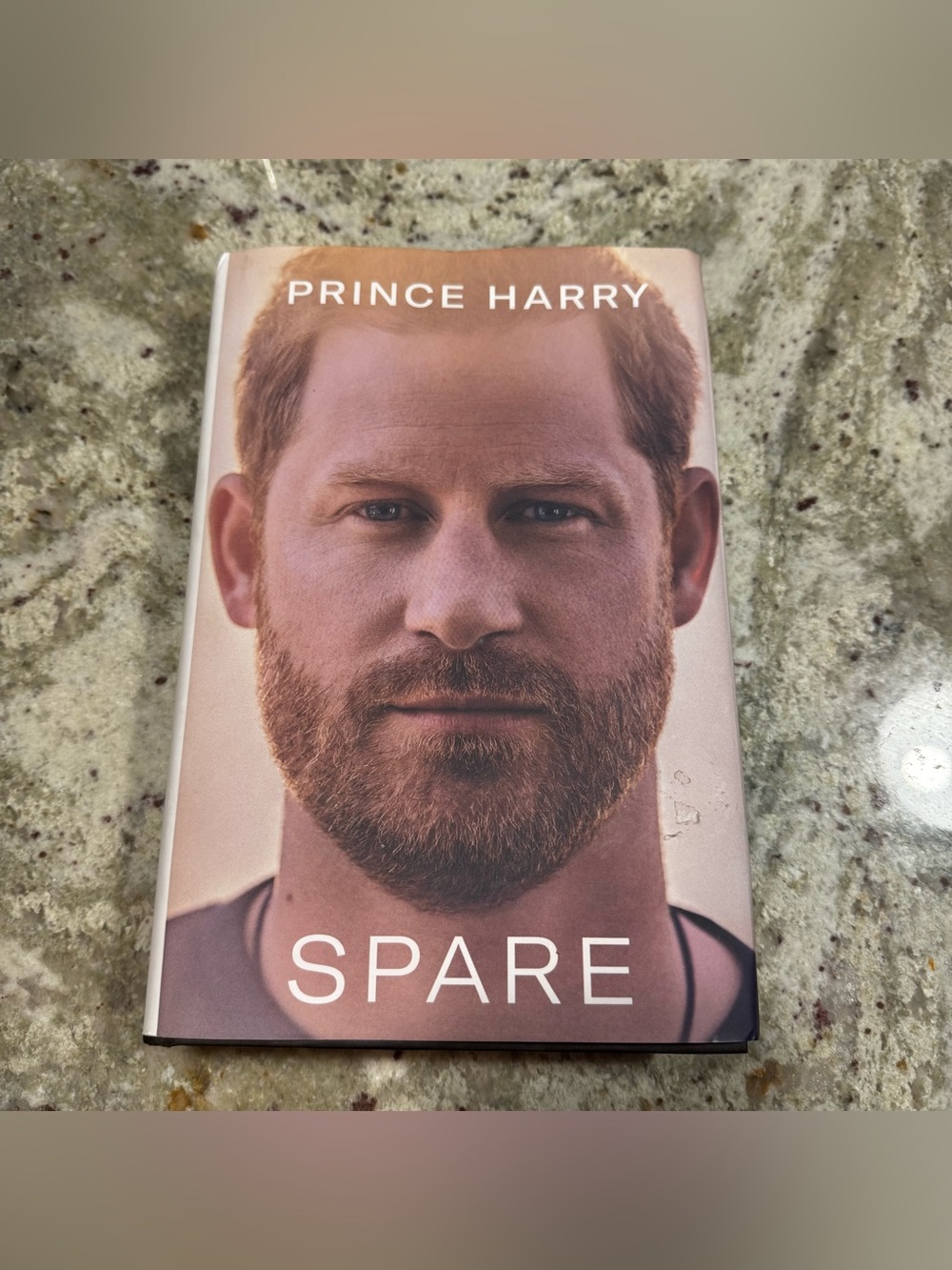 Spare by Prince Harry Hardcover Coffee Table Book